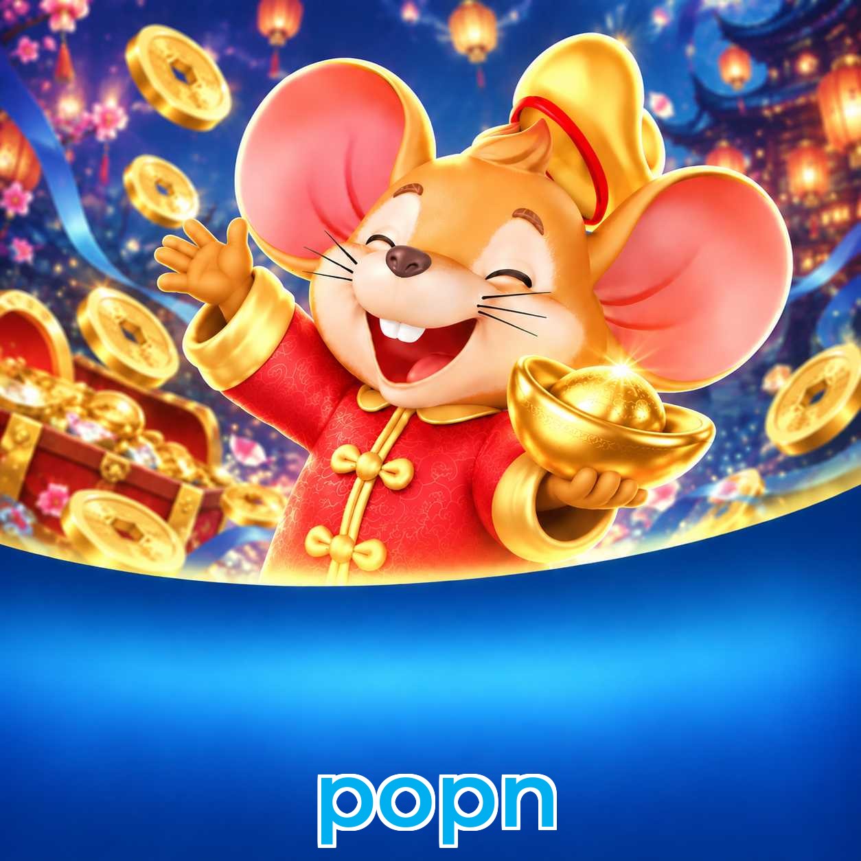 Grandes ganhos no cassino ao vivo da popn